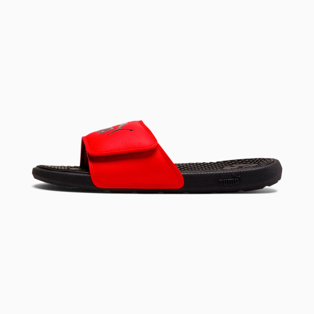 Puma Cool Cat V Fiú Papucs - Piros/Fekete ( Hungary - ZEUHR3781 )